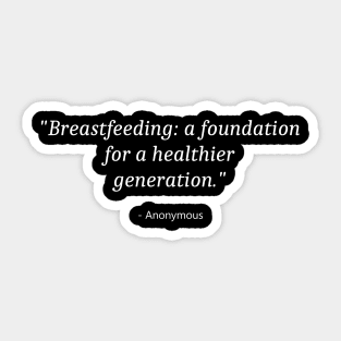 Breastfeeding Sticker